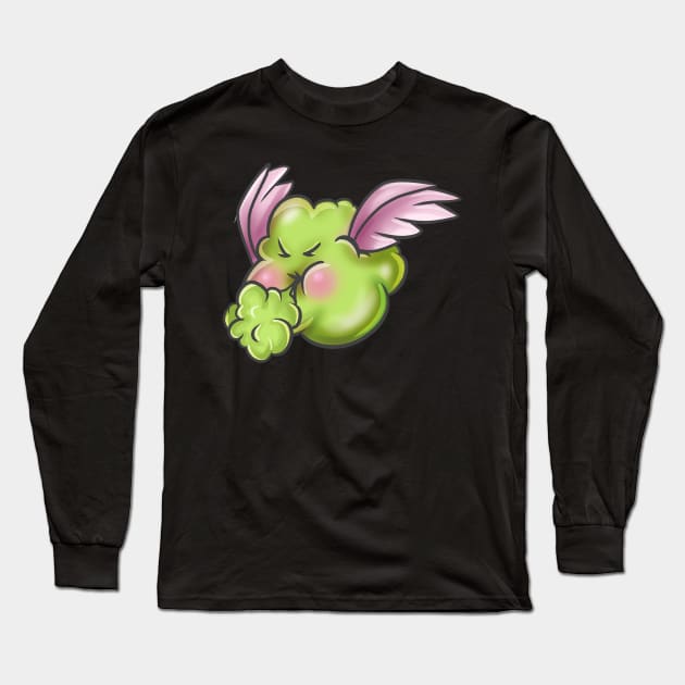 Flying Fart! Long Sleeve T-Shirt by Cherishduhh